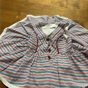 Girl august dress patriotic size 3